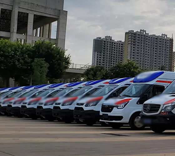 靖宇县服务车队展示